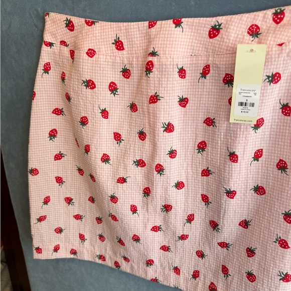 miami Dresses & Skirts - Mi Ami by Francesca’s Pink‎ Strawberry Mini Skirt
